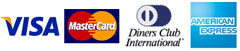 Credit cards accepted